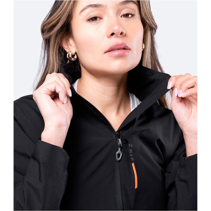 2024 Zhik Mujer Ins100 Chaqueta De Navegacin Costera Jkt0110w - Negro